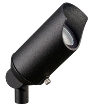 Kichler 15384BKB - 6" Mini MR16 Accent Fixture in Black Brass