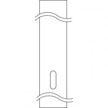 Kichler 9506AZ - 3" x 84" Direct Burial Post Architectural Bronze