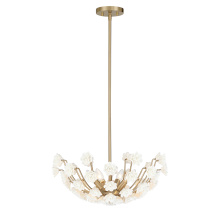 Savoy House 1-2500-4-127 - Flores 4-Light Chandelier in Noble Brass by Breegan Jane
