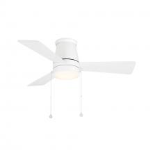 WAC US F-107L-MW - Hug Flush Matte White With Luminaire