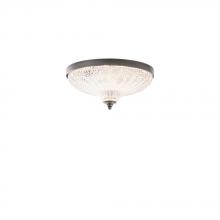 Schonbek 1870 S6012-700O - Roma 12IN LED 3000K/3500K/4000K 120V Flush Mount in Aged Brass with Optic Crystal