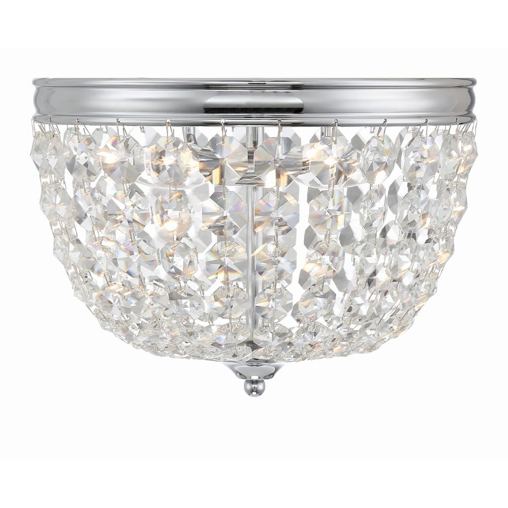 Nola 11.5'' Polished Chrome Flush Mount