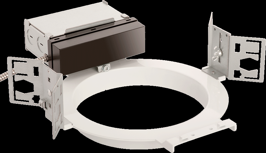 RECESSED DOWNLIGHTS ROUGH-IN 6 INCHES ROUND 20W 0-10V ELV TRIAC DIMMING