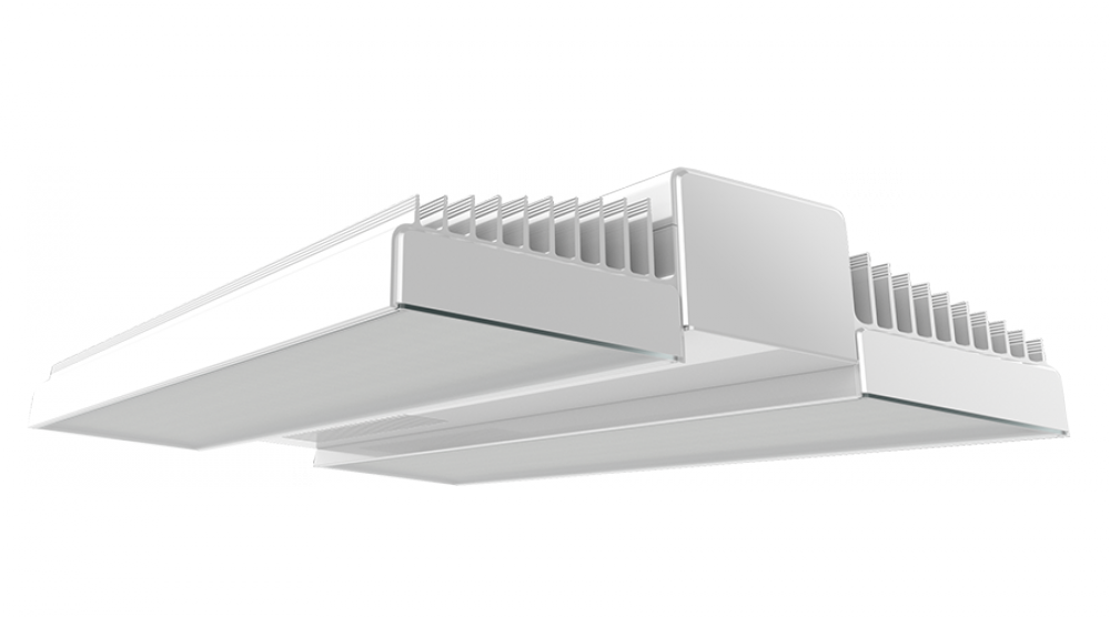 HIBAY 20154 LUMENS RAIL 150W 5000K LED 120V-277V LIGHTCLOUD CONTROLLER WHITE/ALUMINUM