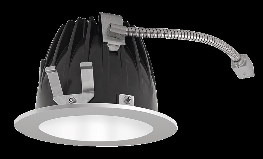 RECESSED DOWNLIGHTS 12 LUMENS NDLED4RD 4 INCH ROUND UNIVERSAL DIMMING 50 DEGREE BEAM SPREAD 3500K