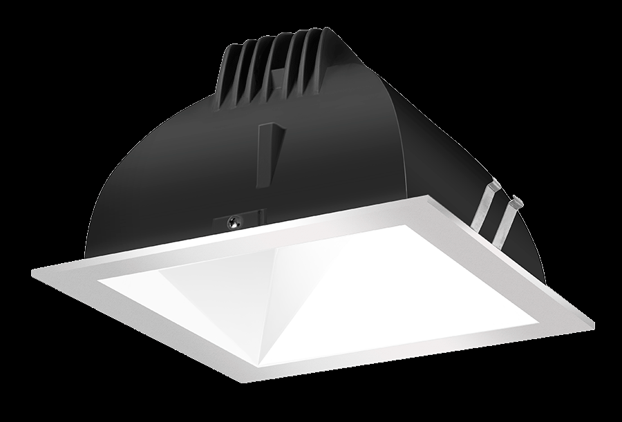 RECESSED DOWNLIGHTS 12 LUMENS NDLED4SD 4 INCH SQUARE UNIVERSAL DIMMING 80 DEGREE BEAM SPREAD 3500K