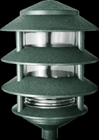 RAB Lighting LL22VG - LANDSCAPE 1650 LUMENS LAWN LIGHT 4 TIER INCANDESCENT DESCENT 100W MAX VERDE GREEN