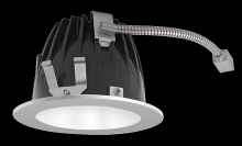 RAB Lighting NDLED6RD-80YYHC-W-S - RECESSED DOWNLIGHTS 20 LUMENS NDLED6RD 6 INCH ROUND UNIVERSAL DIMMING 80 DEGREE BEAM SPREAD 2700K