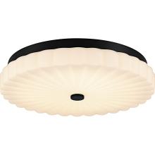 Quoizel QFL6787MBK - Cherbury Matte Black Flush Mount