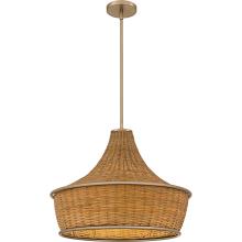 Quoizel QP6770BGD - Solebay 3-Light Bronze Gold Pendant