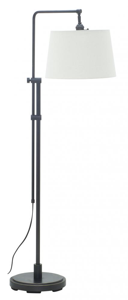 Crown Point Adjustable Downbridge Floor Lamp