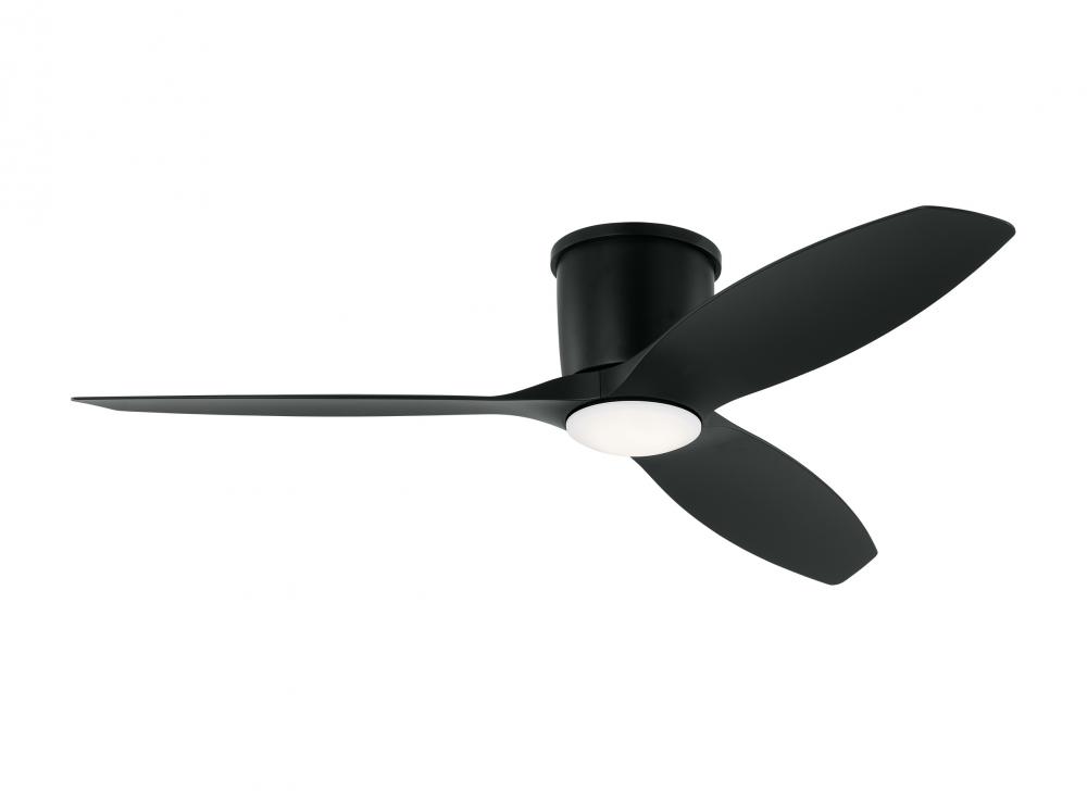 Titus 52 Inch Indoor/Outdoor Integrated LED Dimmable Hugger Ceiling Fan