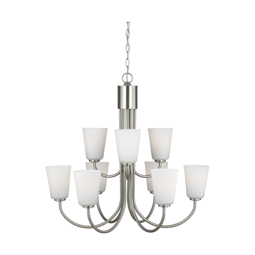 Miles Nine Light Chandelier