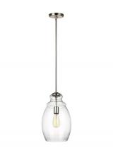 Generation Lighting P1484SN - One Light Pendant