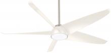 Minka-Aire F771L-BN/WH - Ellipse - LED 60" Ceiling Fan