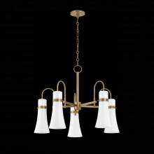 Troy F3427-PBR - Maple Chandelier