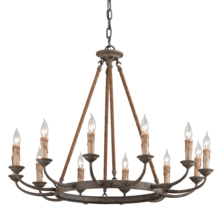 Troy F6117-EB - Cyrano Chandelier