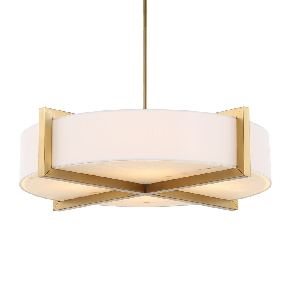 Uttermost Cresson 4 Light Drum Pendant