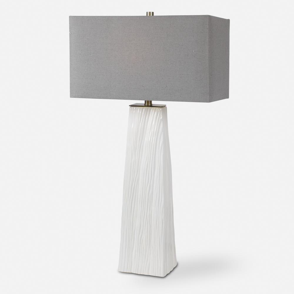 Sycamore White Table Lamp