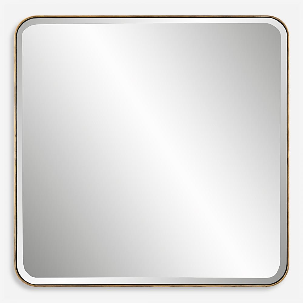 Hampshire Square Gold Mirror