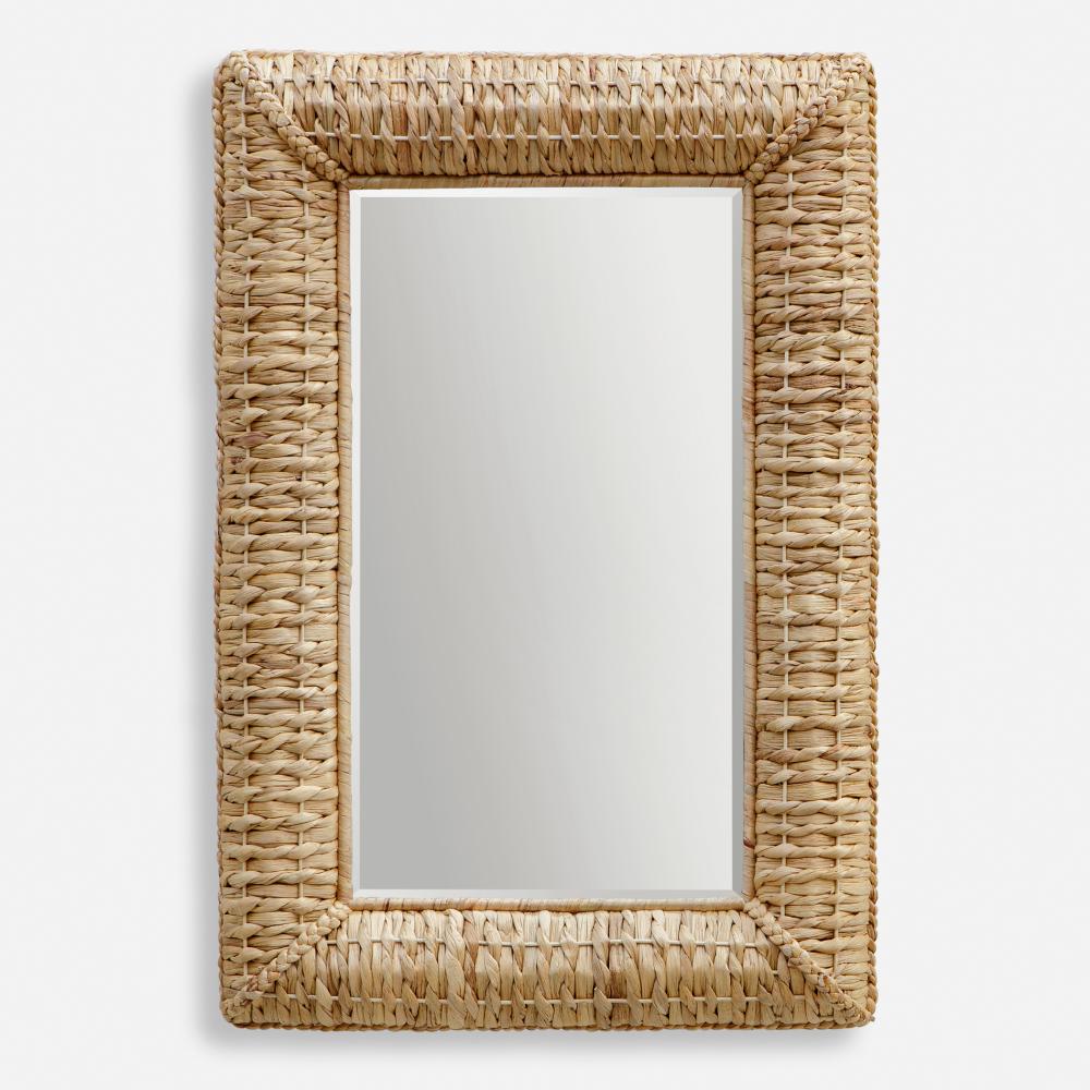 Twisted Seagrass Rectangle Mirror