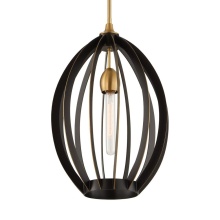 Uttermost 21647 - Uttermost Darby 1 Light Architectural Oval Pendant