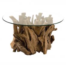 Uttermost 25519 - Driftwood Glass Top Cocktail Table