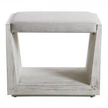 Uttermost 23581 - Uttermost Cabana White Small Bench