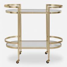 Uttermost 24246 - Uttermost Isabelle Gold Bar Cart