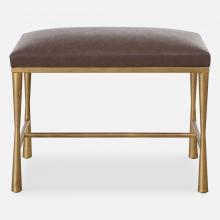 Uttermost 23893 - Uttermost Reform Gold Small Bench