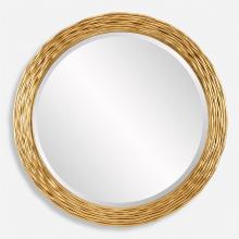 Uttermost 08193 - Celeste Gold Round Mirror